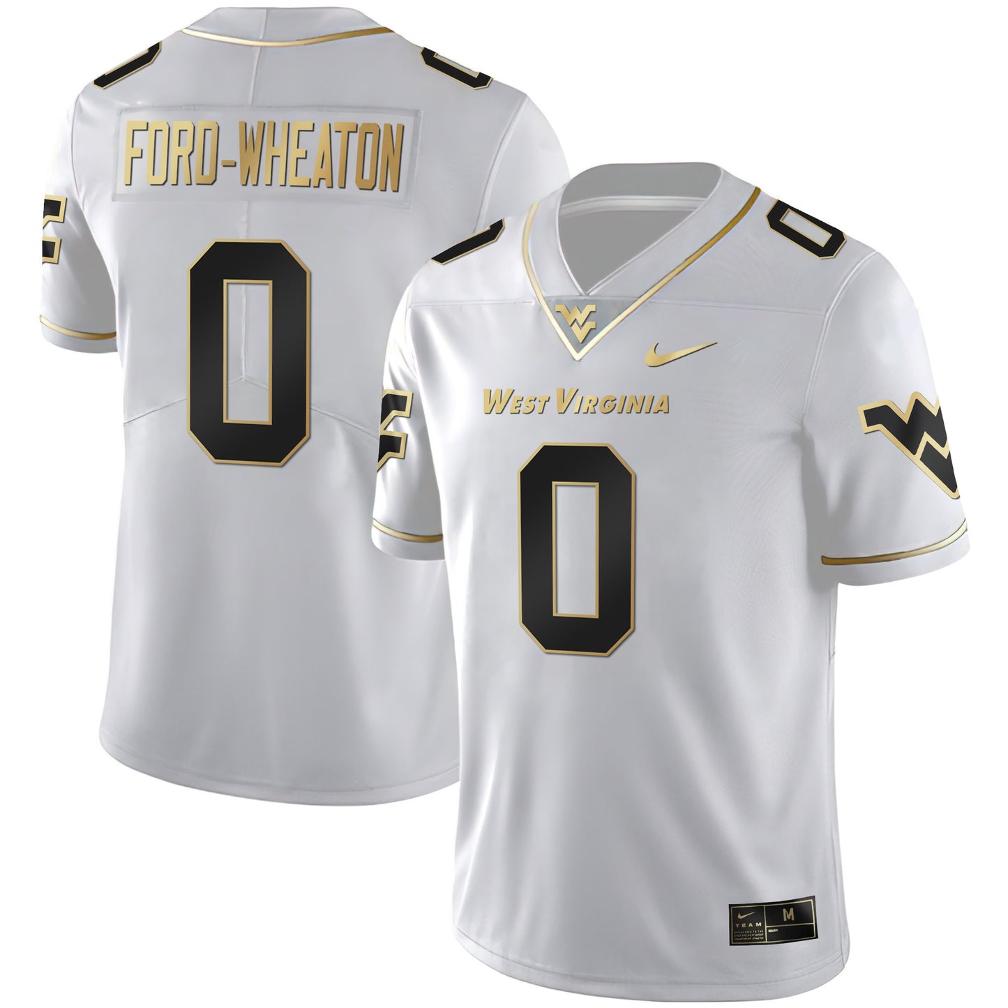 Mountaineers Black Limited & Gold Vapor Jersey - All Stitched