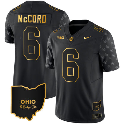 Ohio State Buckeyes 2023 Alternate Gold Jersey - Stitched