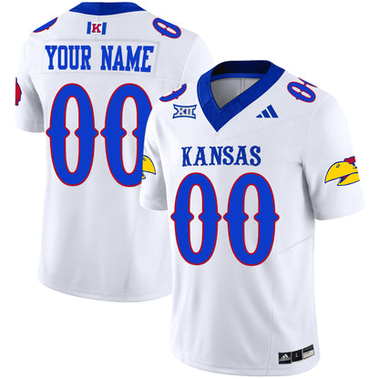 Kansas Jayhawks Blackhawk Vapor Limited Custom Jersey - All Stitched