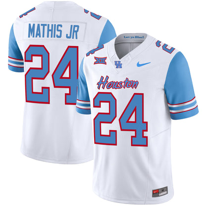 Houston Cougars 2023 Oilers Inspired Vapor Jersey V5 - All Stitched