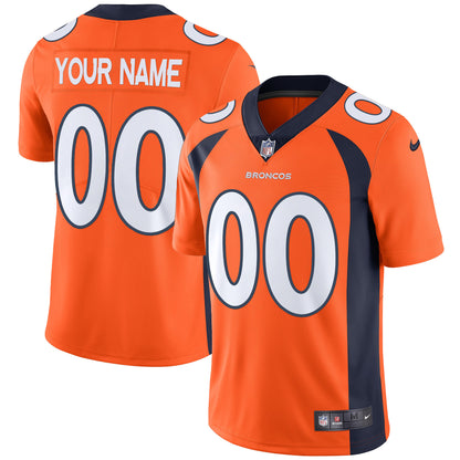 Denver Broncos Vapor Custom Jersey - All Stitched