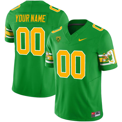 Oregon Ducks 'Mighty Oregon' 1984 Throwback Custom Jersey V2 - Stitched