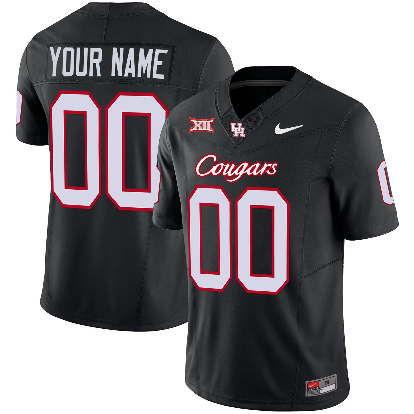 Houston Cougars 2023 Oilers Inspired Vapor Custom Jersey V4 - All Stitched