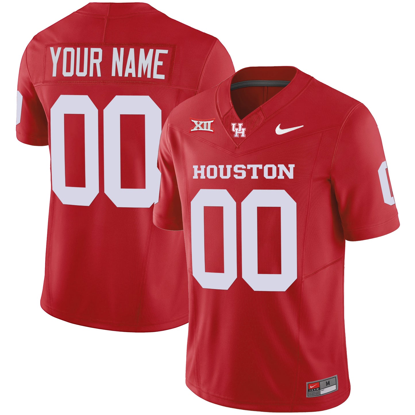 Houston Cougars 2023 Oilers Inspired Vapor Custom Jersey V4 - All Stitched