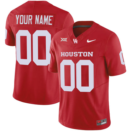 Houston Cougars 2023 Oilers Inspired Vapor Custom Jersey V4 - All Stitched