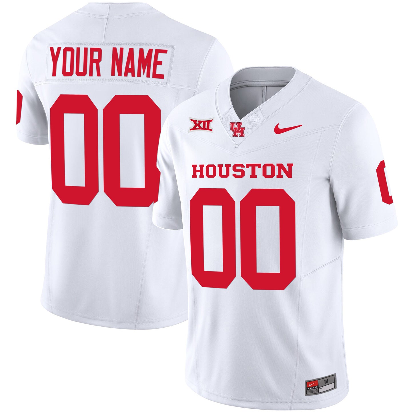 Houston Cougars 2023 Oilers Inspired Vapor Custom Jersey V4 - All Stitched