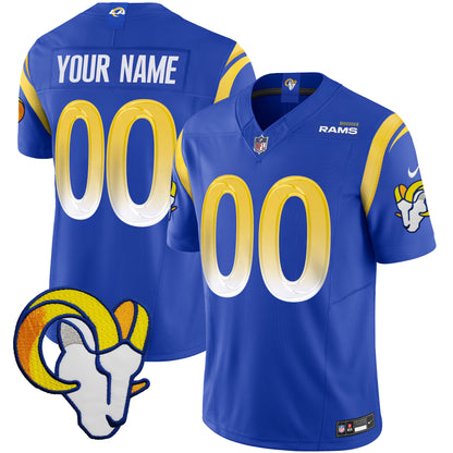 Rams Vapor Limited Custom Jersey V2 - All Stitched