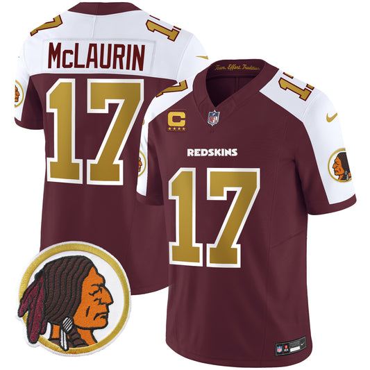 Washington Redskins Throwback Vapor Limited Jersey - All Stitched