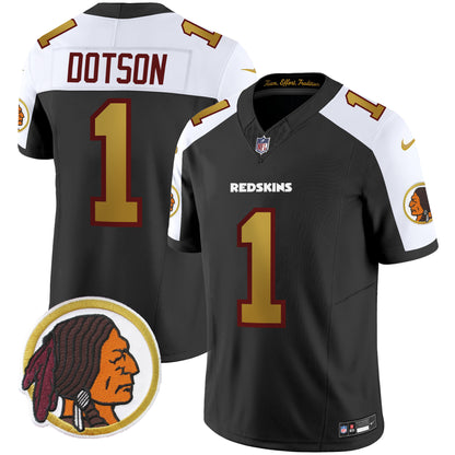 Washington Redskins Throwback Vapor Limited Jersey - All Stitched