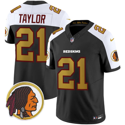 Washington Redskins Throwback Vapor Limited Jersey - All Stitched