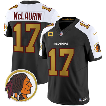 Washington Redskins Throwback Vapor Limited Jersey - All Stitched