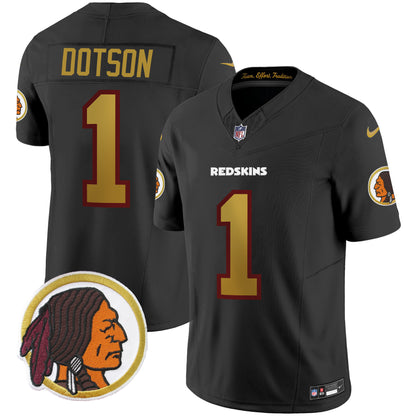 Washington Redskins Throwback Vapor Limited Jersey - All Stitched