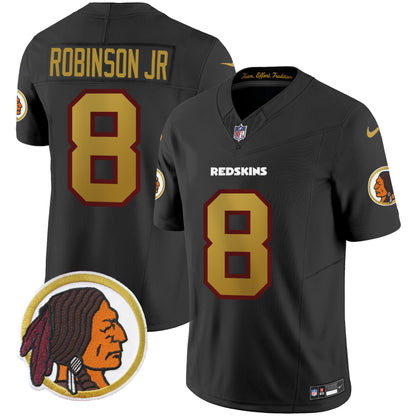 Washington Redskins Throwback Vapor Limited Jersey - All Stitched