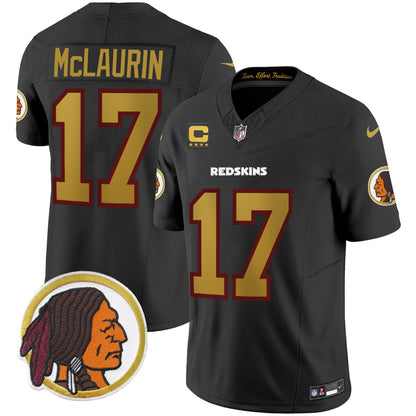 Washington Redskins Throwback Vapor Limited Jersey - All Stitched