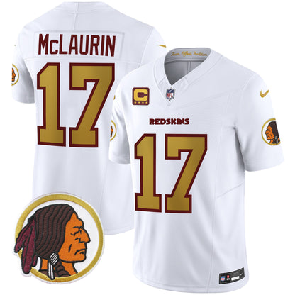 Washington Redskins Throwback Vapor Limited Jersey - All Stitched