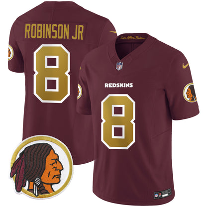 Washington Redskins Throwback Vapor Limited Jersey - All Stitched