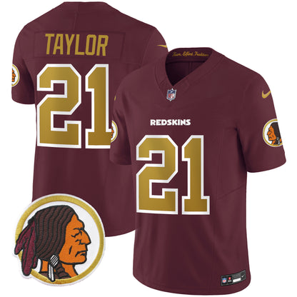 Washington Redskins Throwback Vapor Limited Jersey - All Stitched