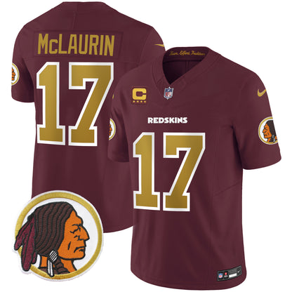 Washington Redskins Throwback Vapor Limited Jersey - All Stitched