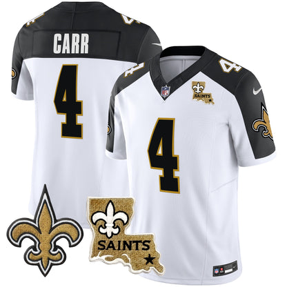 Saints Vapor Limited Jersey - New Orleans Patch - All Stitched