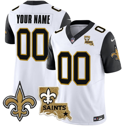 Saints 1987 Legacy Vapor Custom Jersey V2 - All Stitched