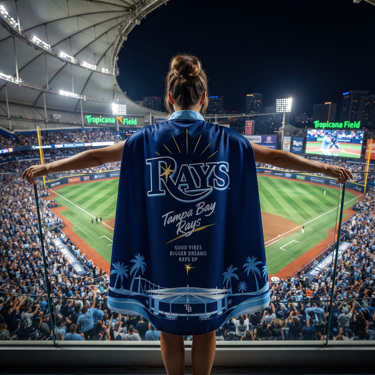 TBR Supporter Edition Strap Shawl Cape – Printed V3