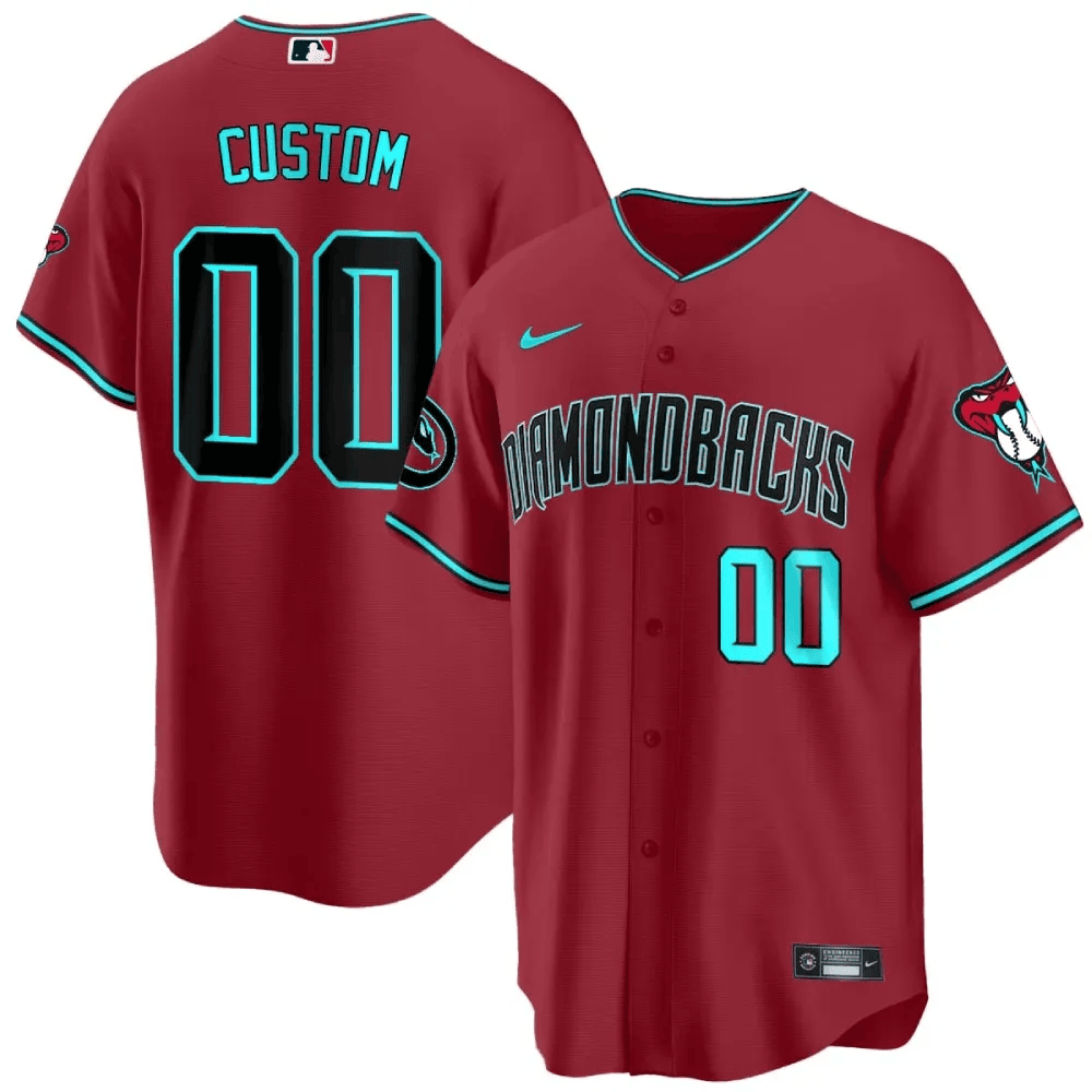 Arizona Diamondbacks 2024 Cool Base Custom Jersey - All Stitched