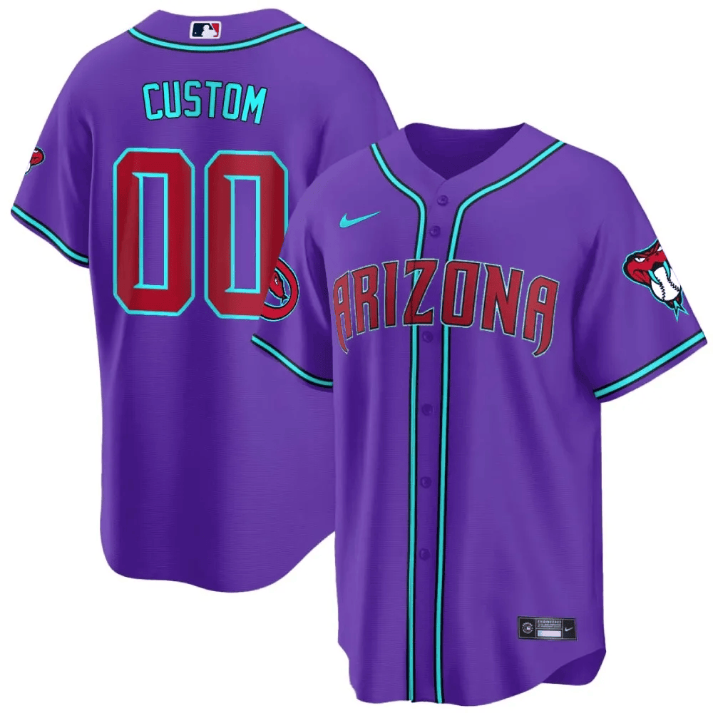 Arizona Diamondbacks 2024 Cool Base Custom Jersey V2 - All Stitched