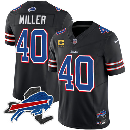 Bills New York Patch Vapor Limited Jersey - All Stitched