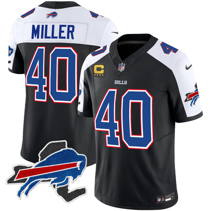 Bills New York Patch Vapor Limited Jersey - All Stitched