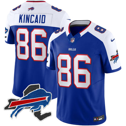 Bills New York Patch Vapor Limited Jersey - All Stitched