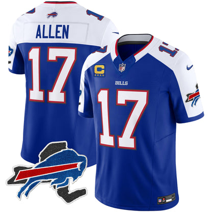 Bills New York Patch Vapor Limited Jersey - All Stitched