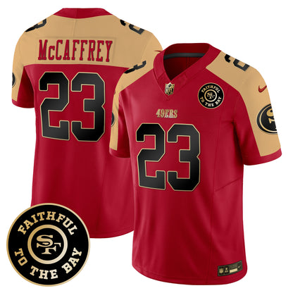 49ers Faithful To The Bay Patch Vapor Limited Jersey V7 - All Stitched