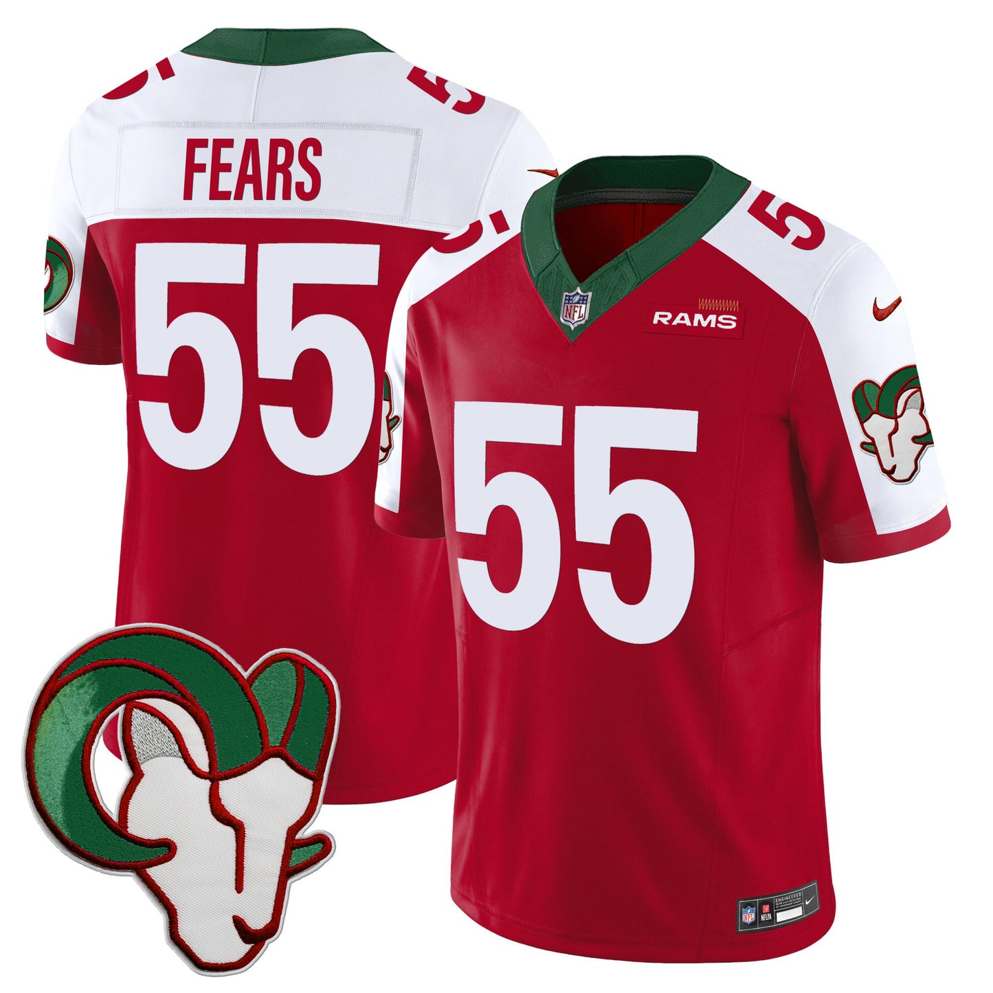 Rams Mexico Vapor Limited Jersey - All Stitched