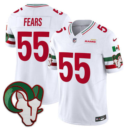 Rams Mexico Vapor Limited Jersey - All Stitched