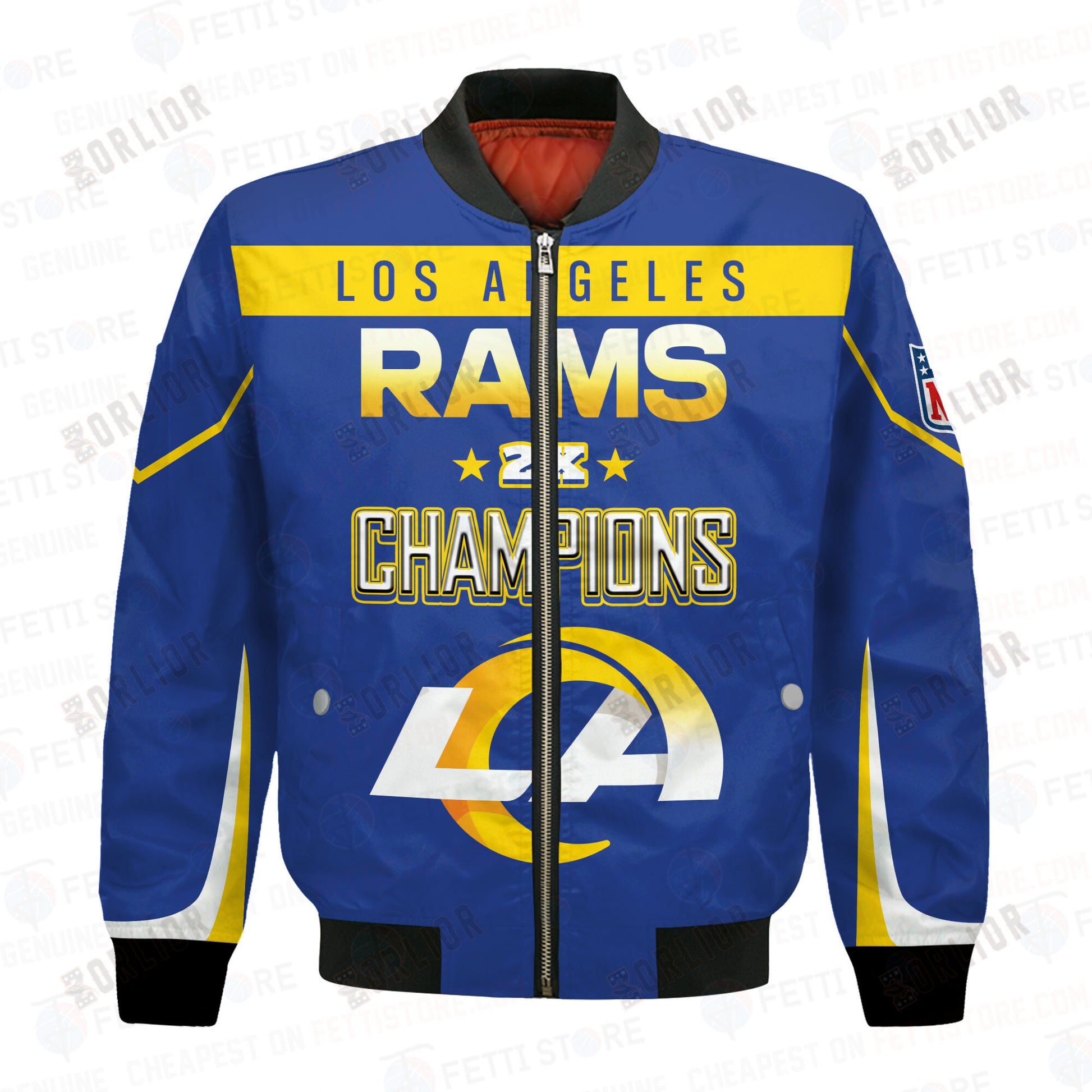Los Angeles Rams 2X Super Bowl Champions Unisex Bomber Jacket