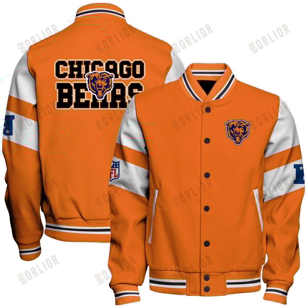 Chicago Bears  2024 National Football Conference Unisex Varsity Jacket V11