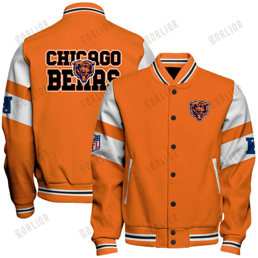 Chicago Bears  2024 National Football Conference Unisex Varsity Jacket V11