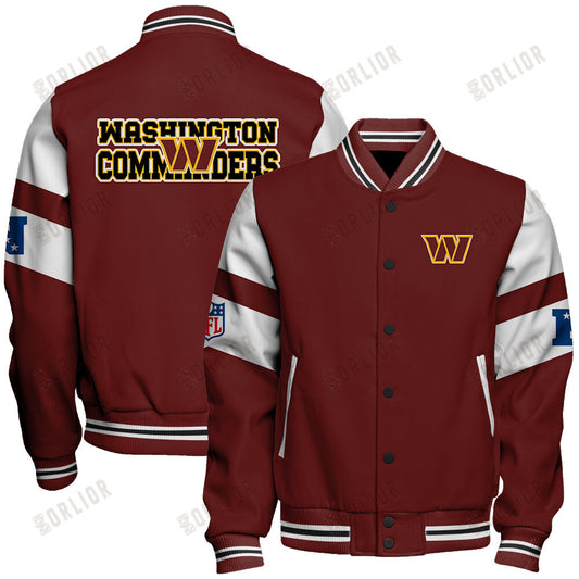 Washington Commanders  2024 National Football Conference Unisex Varsity Jacket V11