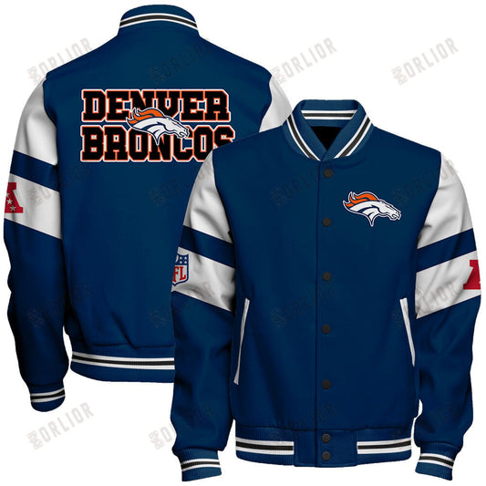 Denver Broncos  2024 American Football Conference Unisex Varsity Jacket V11
