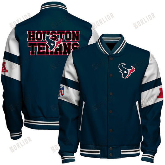 Houston Texans  2024 American Football Conference Unisex Varsity Jacket V11