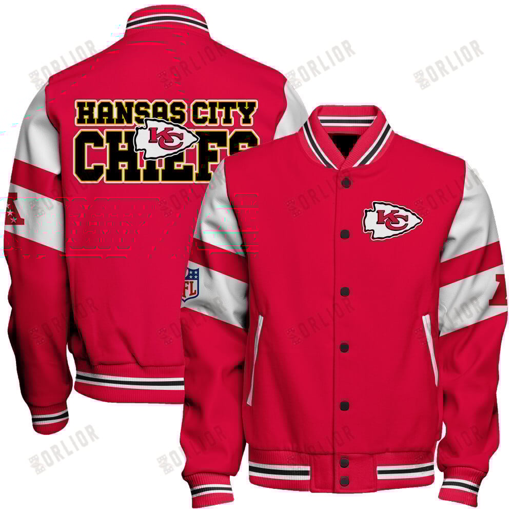 Kansas City Chiefs  2024 American Football Conference Unisex Varsity Jacket V11