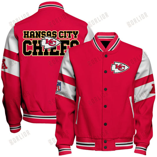 Kansas City Chiefs  2024 American Football Conference Unisex Varsity Jacket V11