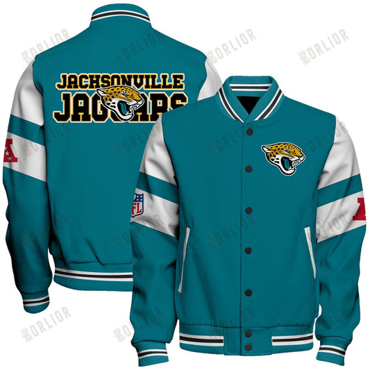 Jacksonville Jaguars  2024 American Football Conference Unisex Varsity Jacket V11