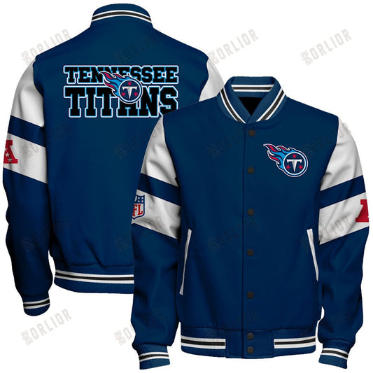 Tennessee Titans  2024 American Football Conference Unisex Varsity Jacket V11