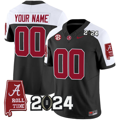 Alabama Crimson Tide 2024 Vapor Limited Custom Jersey - All Stitched