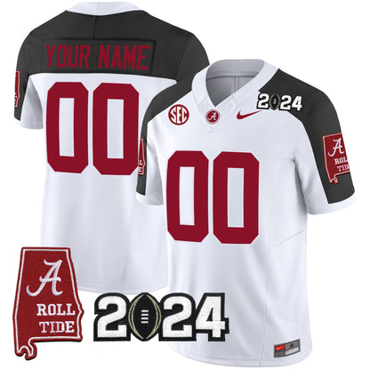 Alabama Crimson Tide 2024 Vapor Limited Custom Jersey - All Stitched