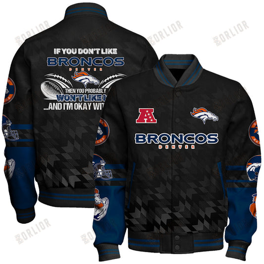 Denver Broncos  2024 American Football Conference Unisex Varsity Jacket V12