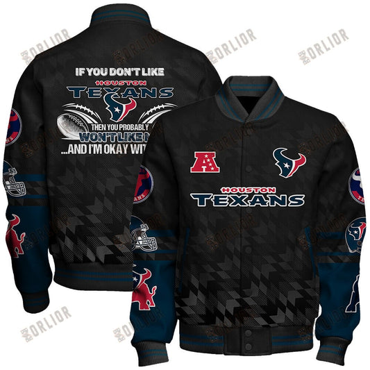 Houston Texans  2024 American Football Conference Unisex Varsity Jacket V12