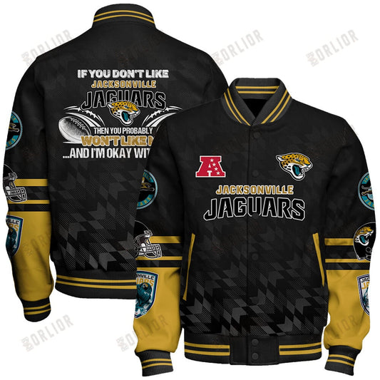 Jacksonville Jaguars  2024 American Football Conference Unisex Varsity Jacket V12