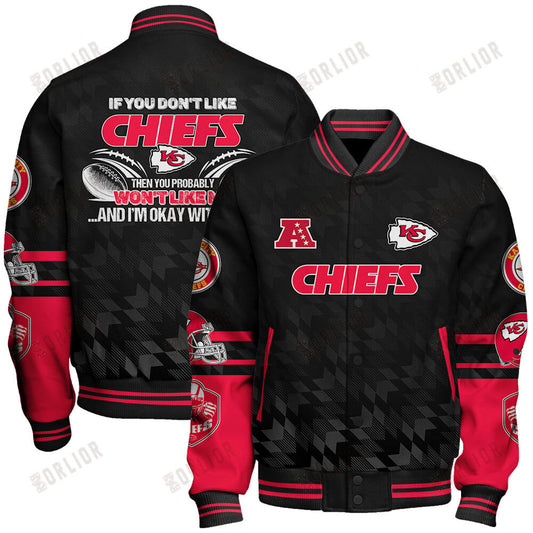 Kansas City Chiefs  2024 American Football Conference Unisex Varsity Jacket V12